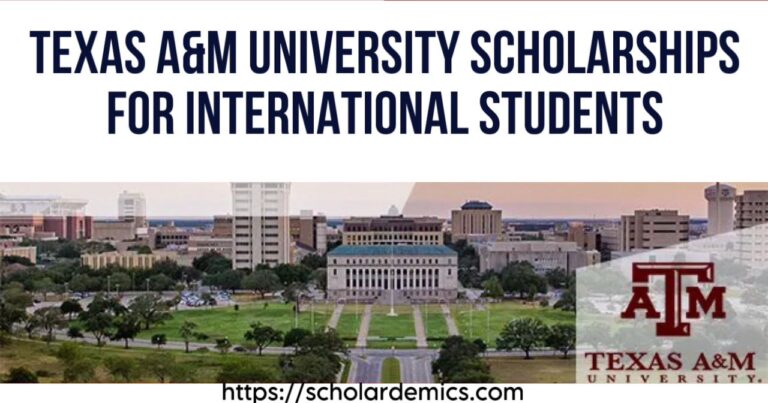 Texas A&M University Scholarship | Study in USA