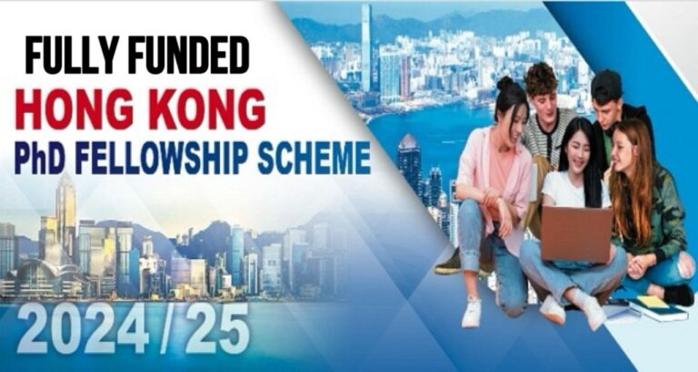 Fully Funded Hong Kong PhD Fellowship Scheme